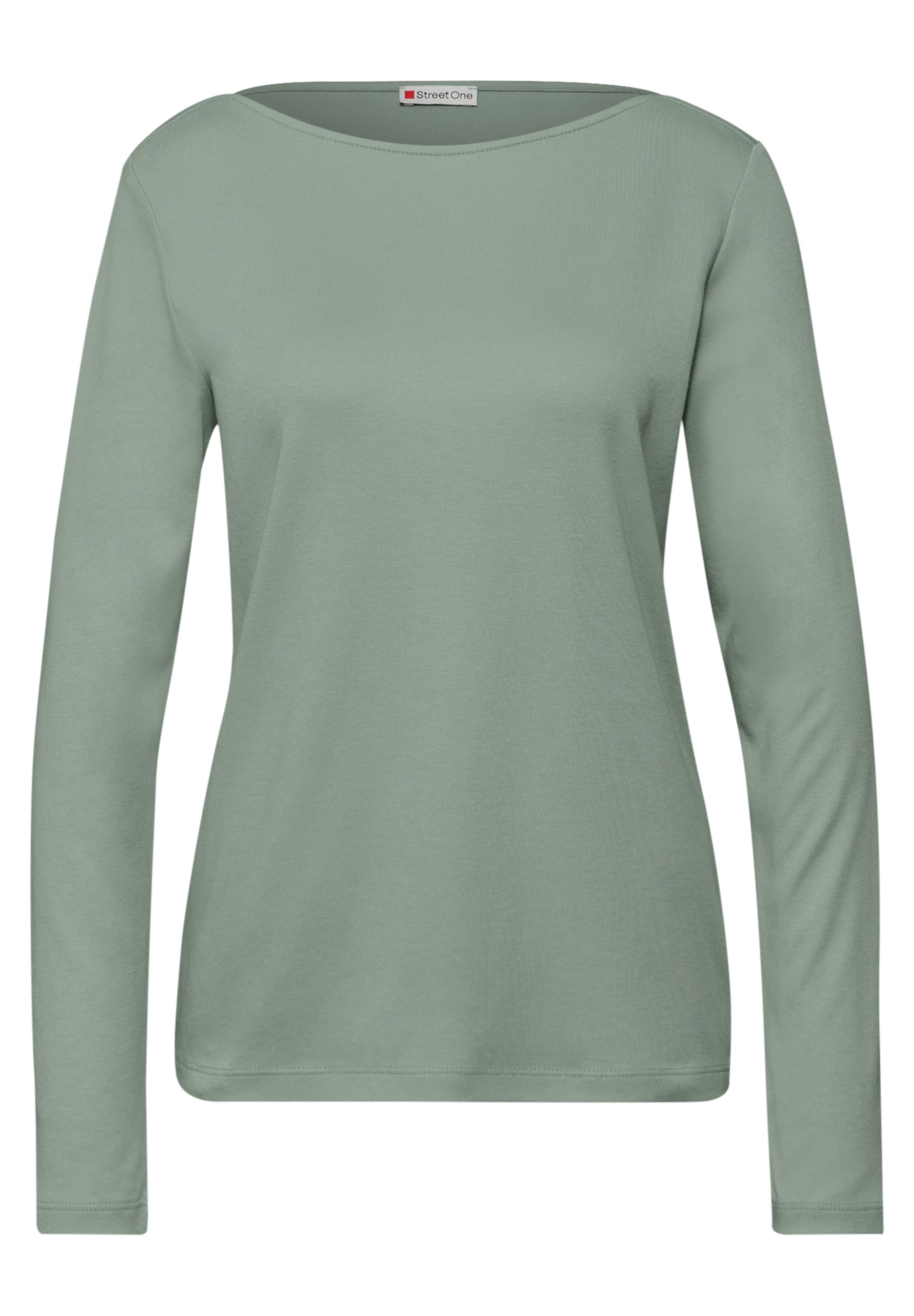 STREET ONE Shirt in Green: front