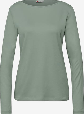 STREET ONE Shirt in Green: front