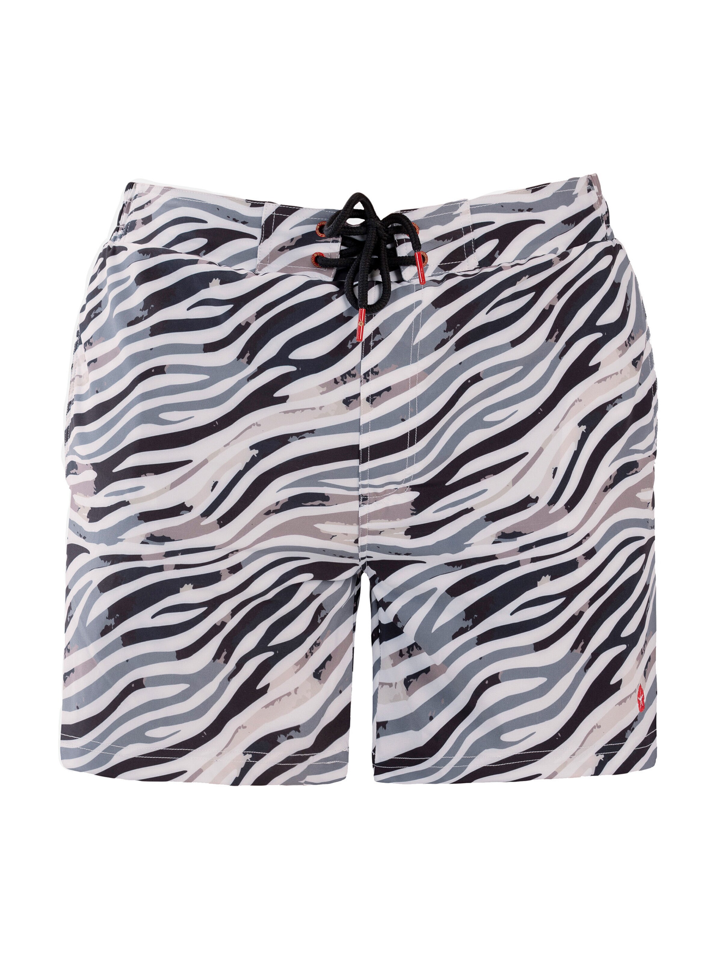 Frozen Cape Badeshorts RIBERA mit integrierten Kompressionsshorts in Mischfarben: Vorderseite