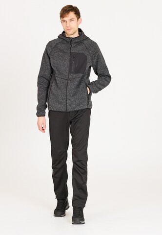 Whistler Athletic fleece jacket 'Pennine' in Black