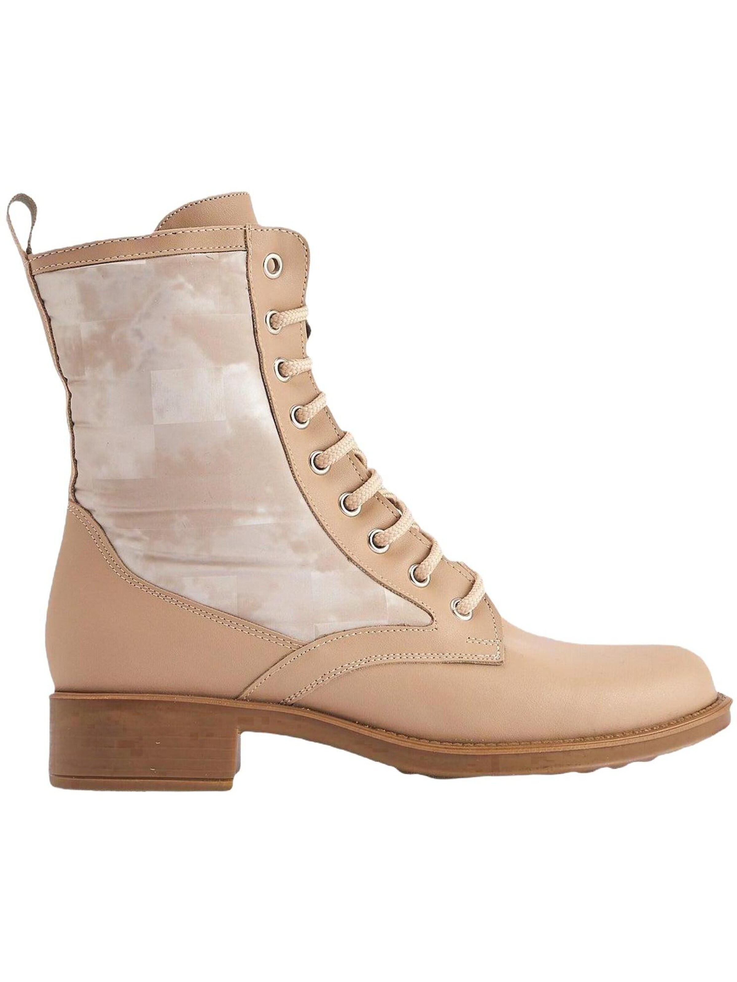 Limoya Stiefel 'Chrissi'‌‌‌‌‌‌ in Beige: Vorderseite