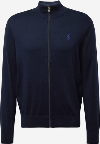 Polo Ralph Lauren Gebreid vest in Blauw: voorkant