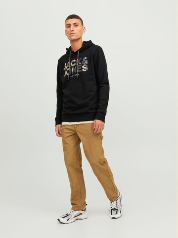 JACK & JONES Majica 'JJJames' | črna barva