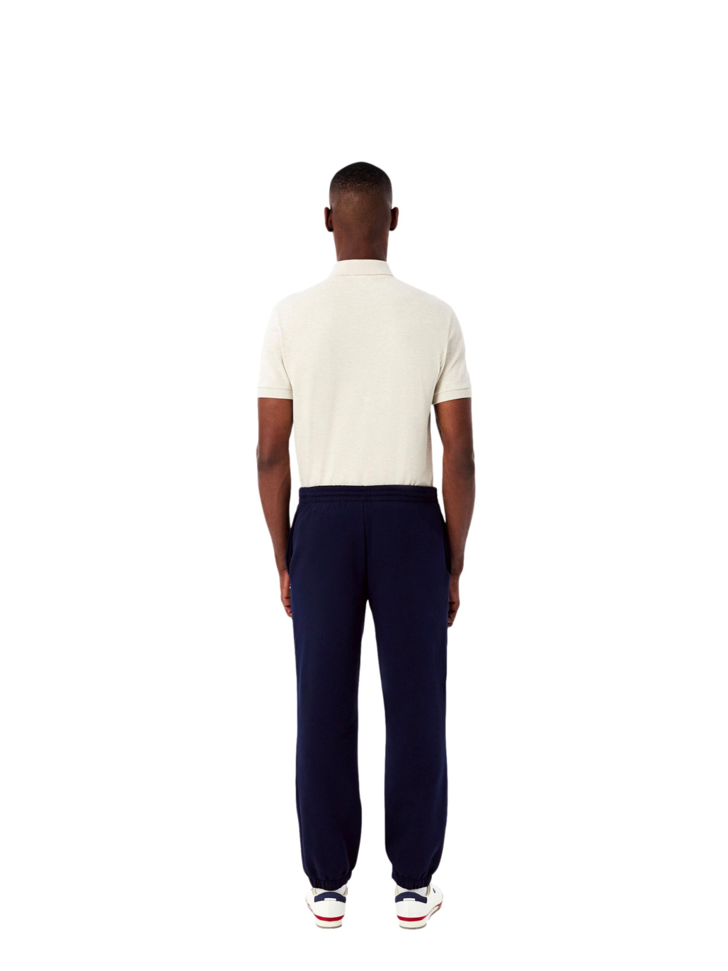 Regular Pantalon de sport LACOSTE en bleu