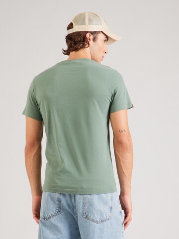 Superdry Tričko 'Essential' – zelená