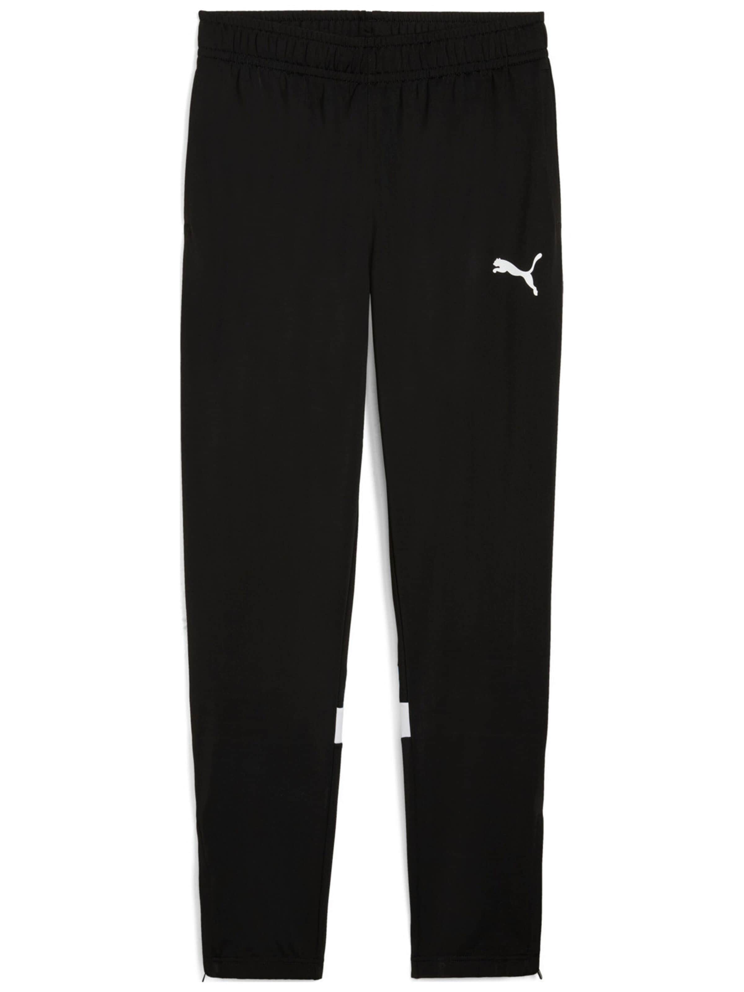 regular Pantaloni sportivi 'Puma Individualrise Pant' di PUMA in nero: frontale