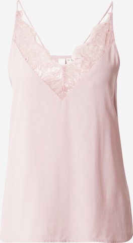 QS Blouse in Roze: voorkant