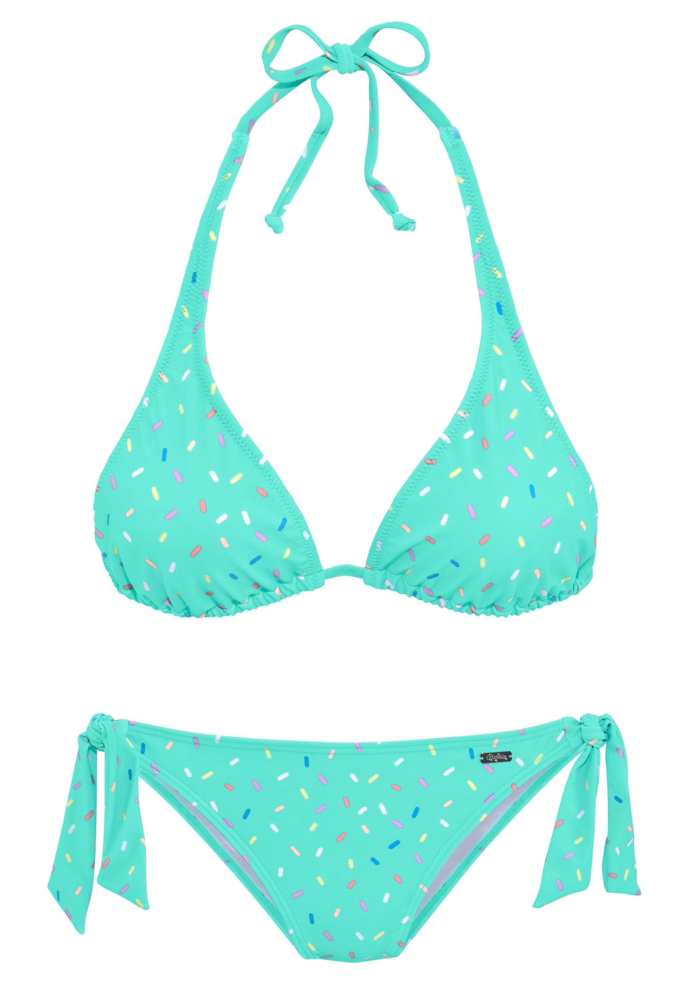 mėlyna BUFFALO Trikampė Bikinis: priekis