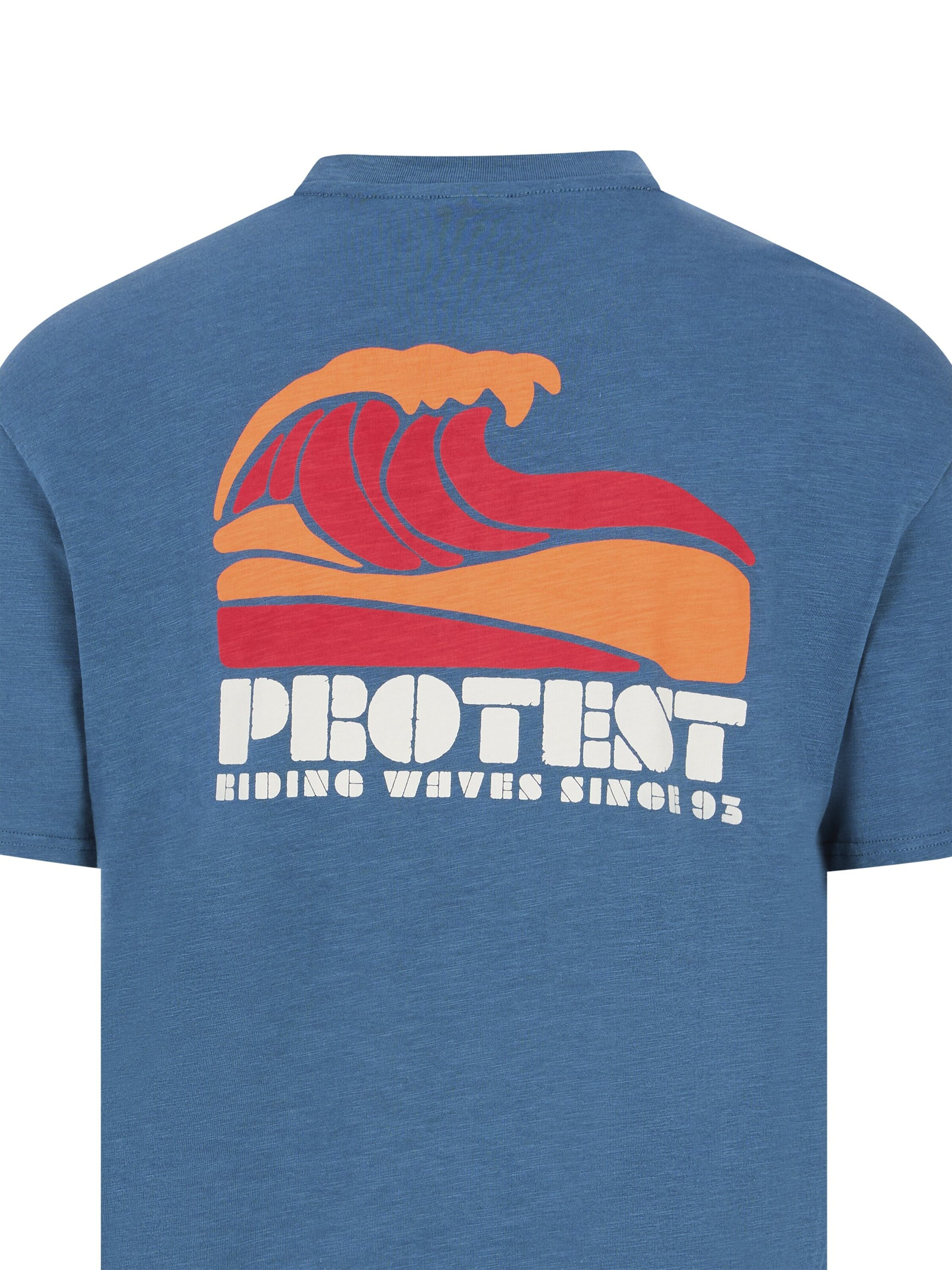 PROTEST Shirt 'PRTJake'‌‌‌‌‌‌ in Blau