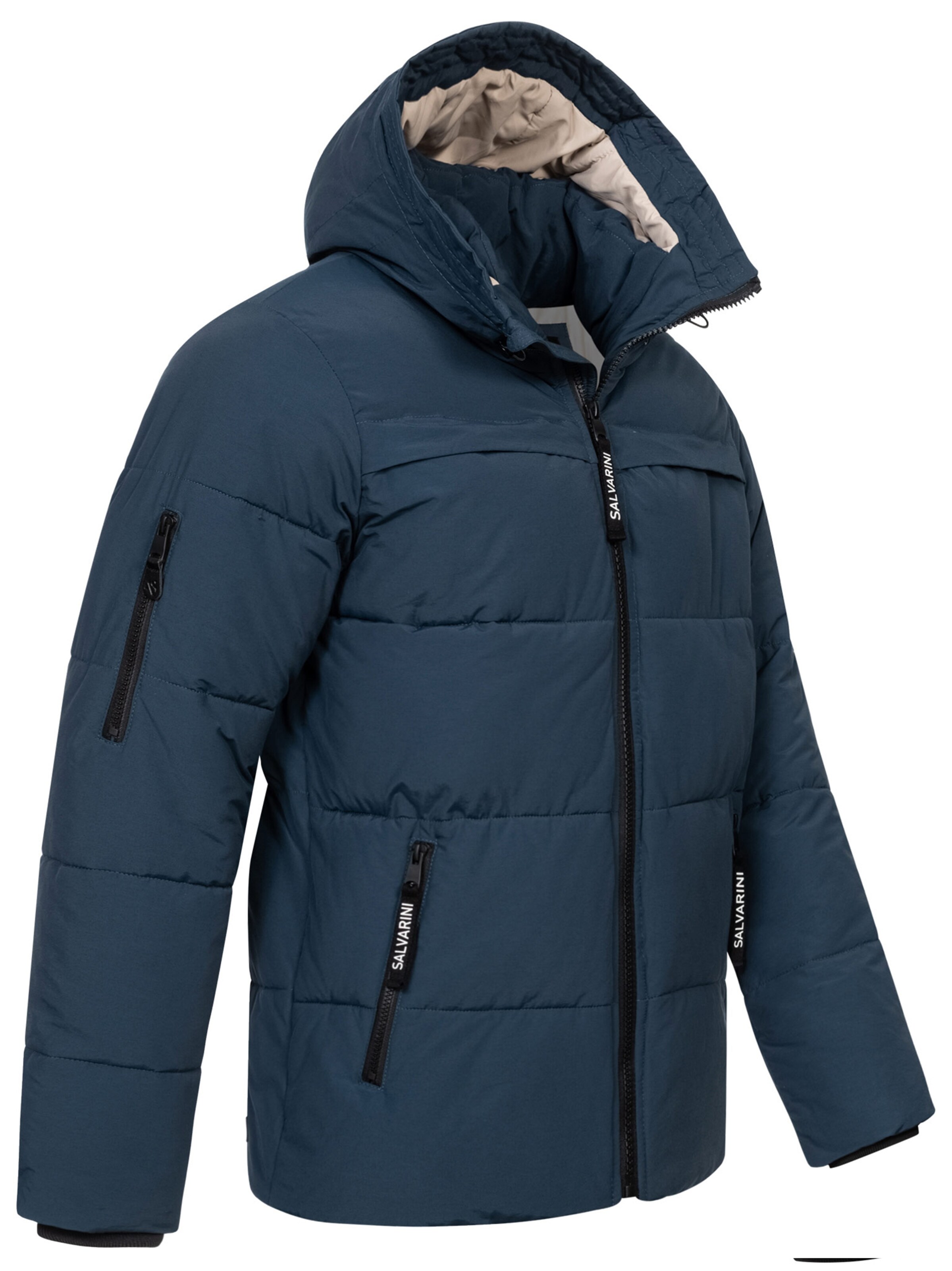 Alessandro Salvarini Winterjacke in Blau