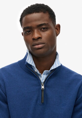 Pull-over 'Essentials' Superdry en bleu
