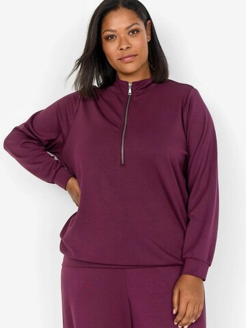 Wasabi Concept Collegepaita 'Sabina' värissä punainen: etupuoli