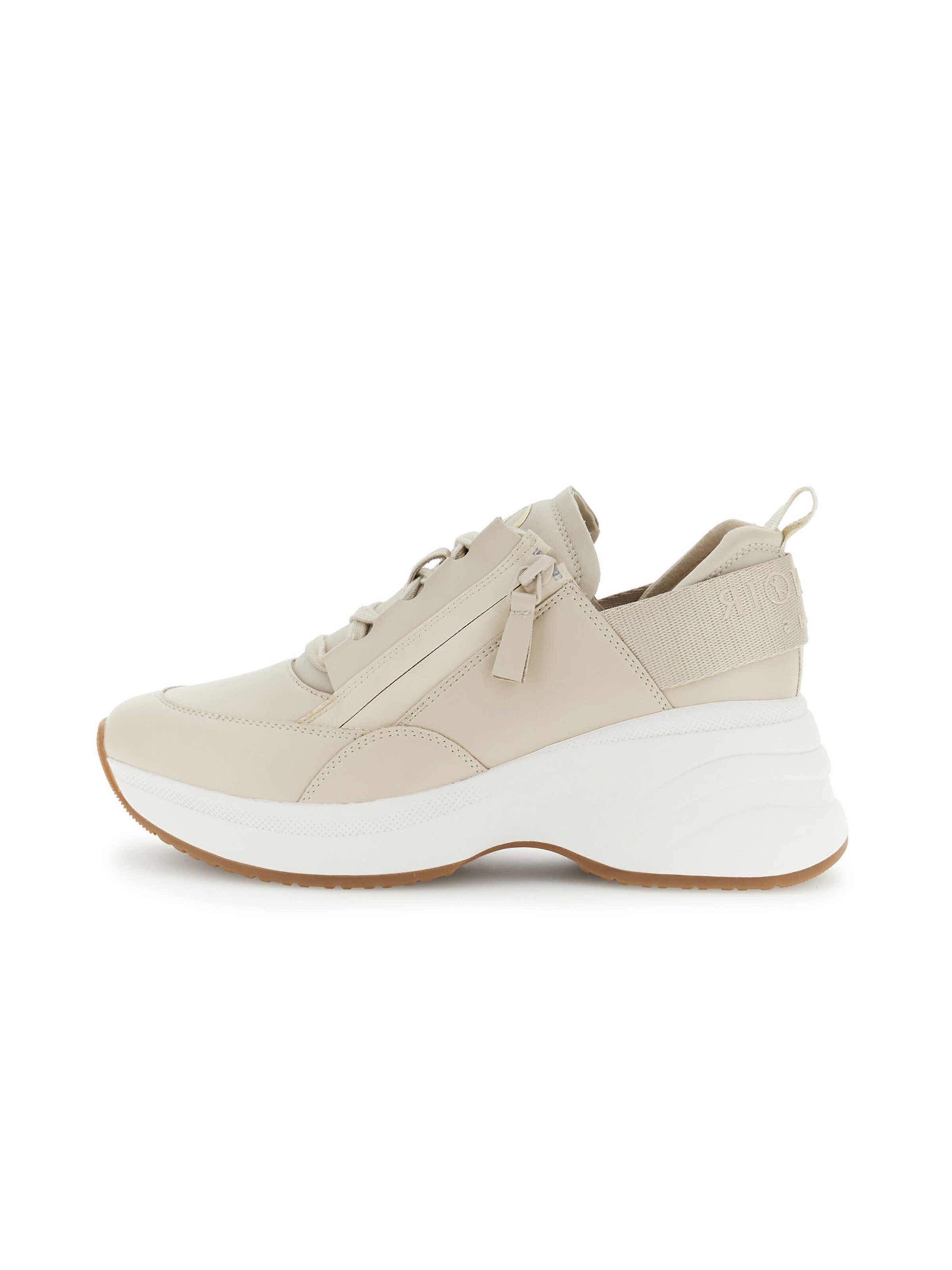 CAFè NOIR Sportieve veterschoen in Beige