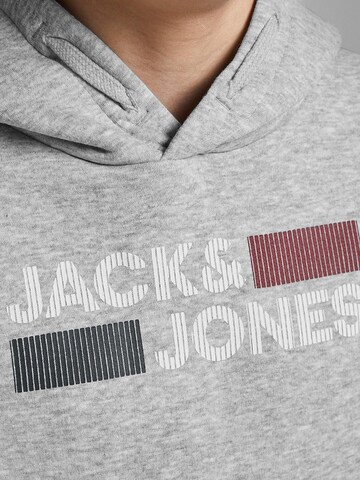 Jack & Jones Junior جينز مضبوط كنزة رياضية بلون رمادي