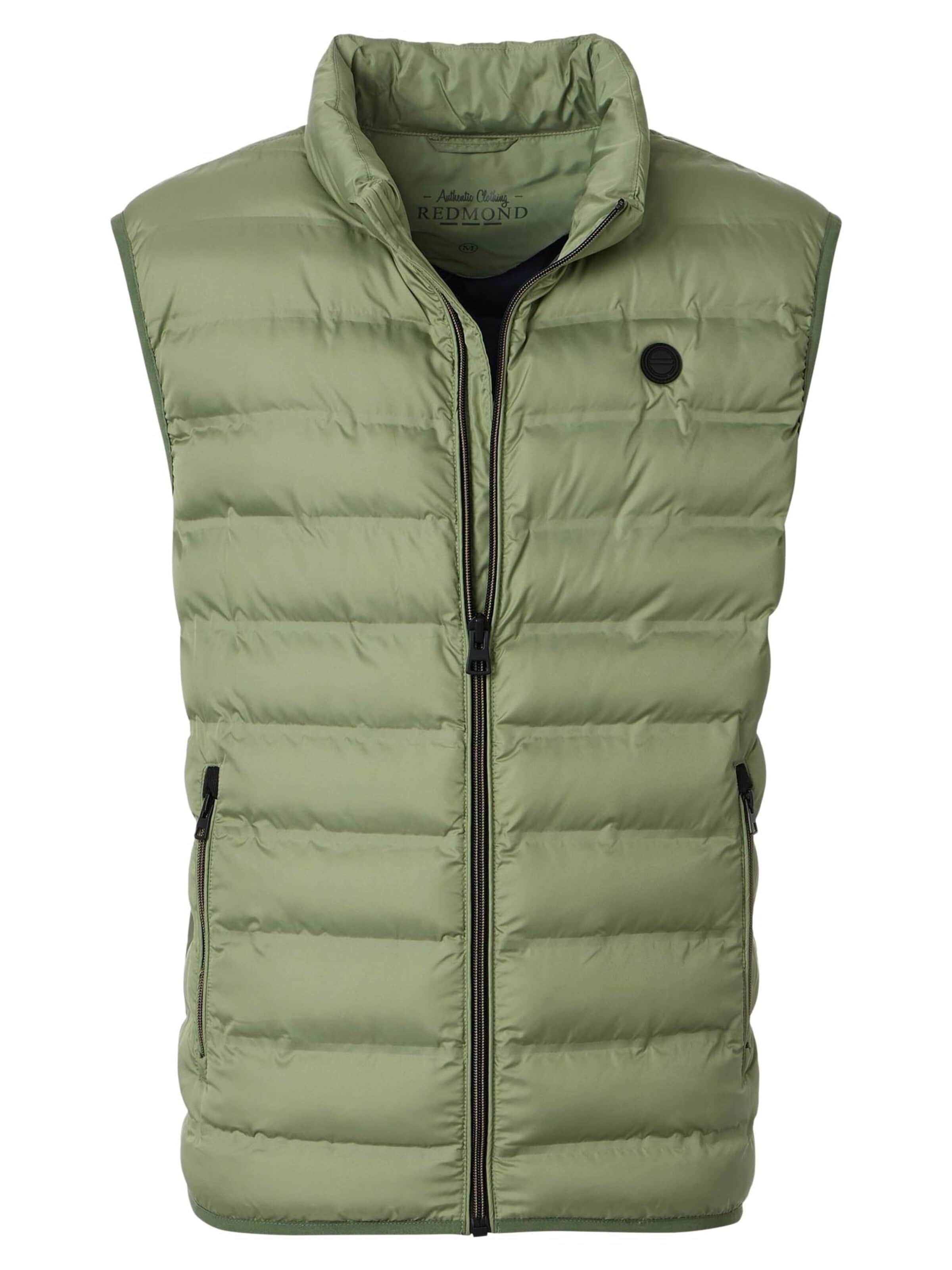 redmond Vest 'Basic' in Green: front