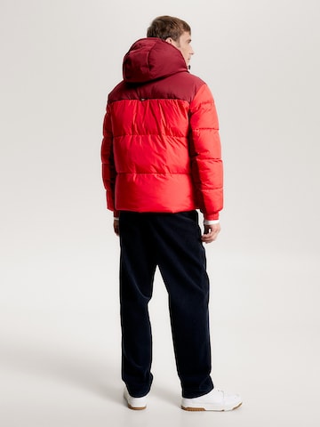 TOMMY HILFIGER Winter Jacket 'New York' in Red