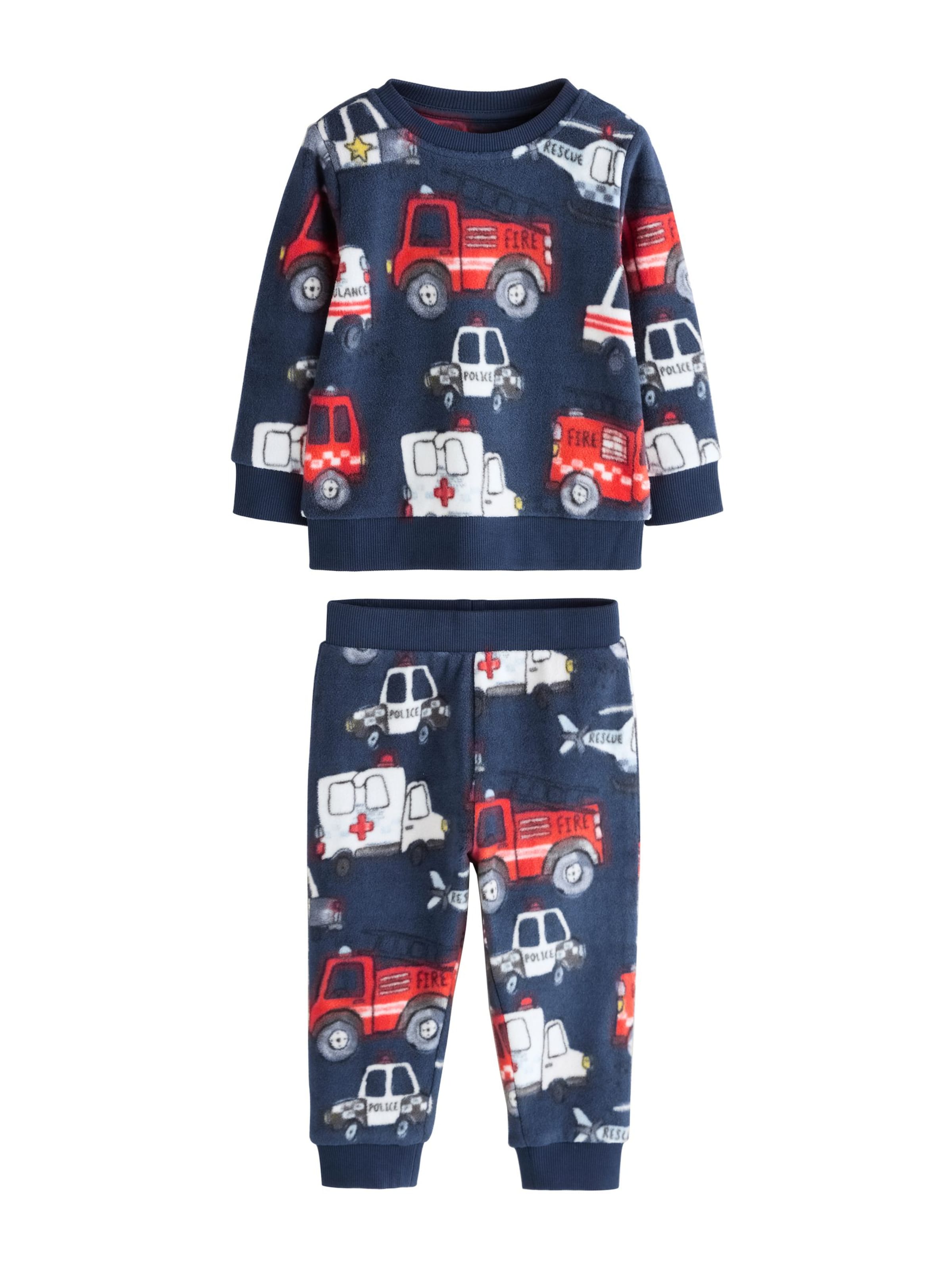 Next Pyjamas i blå: framsida