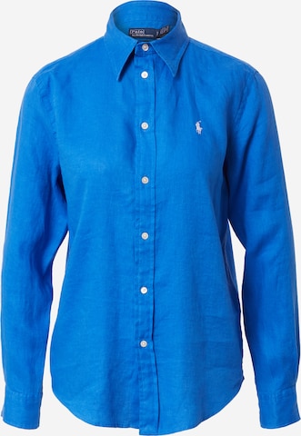 Camicia da donna di Polo Ralph Lauren in blu: frontale