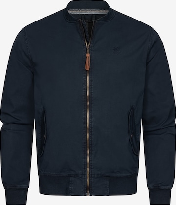 INDICODE JEANS Between-Season Jacket ' Ornel ' in Blue: front