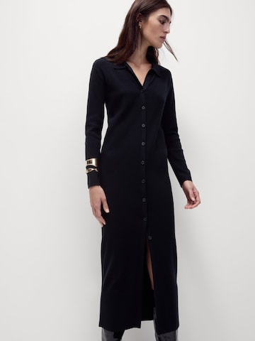 Marks & Spencer Knit dress in Black: front