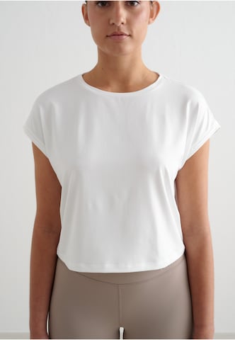 Maglia funzionale di Aim'n in bianco