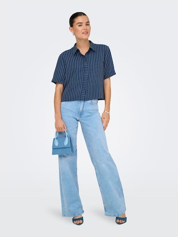 JDY Blouse 'JDYPower' in Blauw