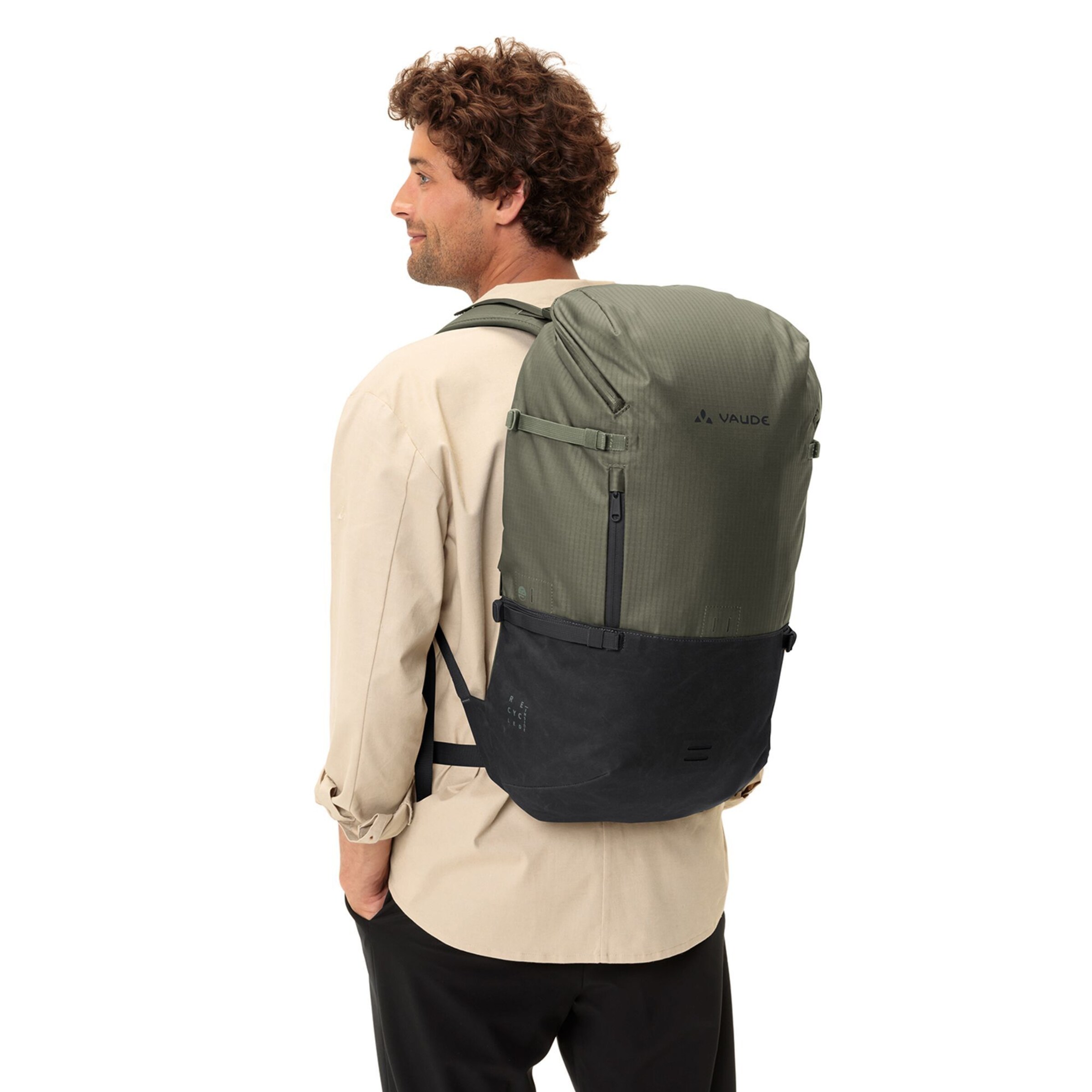 VAUDE Sportrucksack 'CityGo 30 II' in Grün: Vorderseite