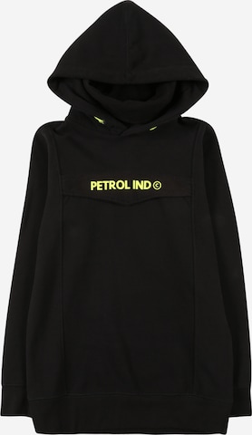 Petrol Industries - Sudadera en negro: frente