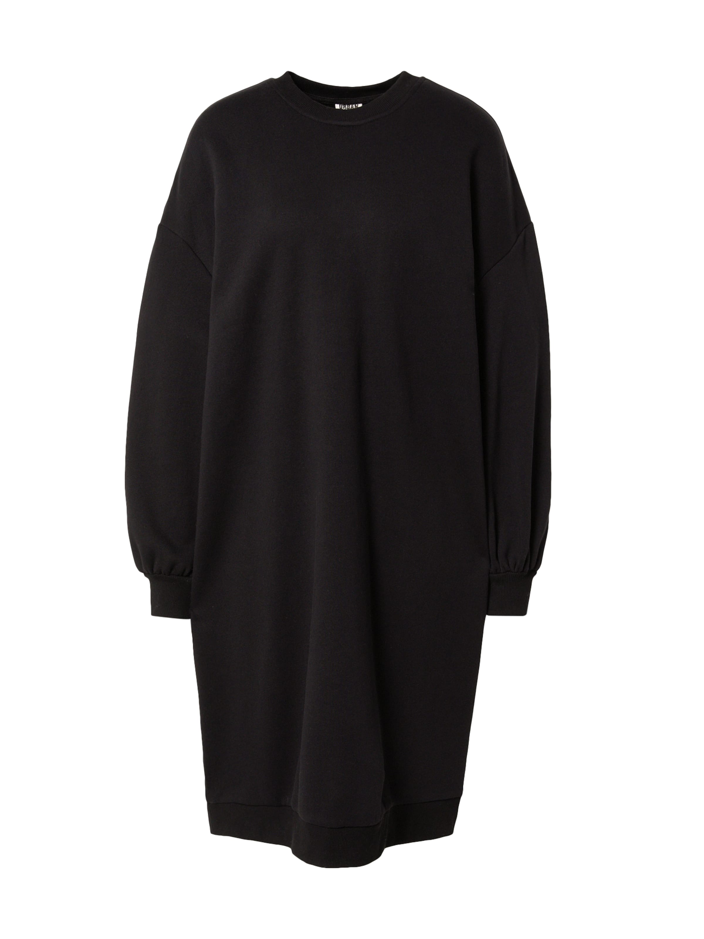 Urban Classics Dress in Black: front