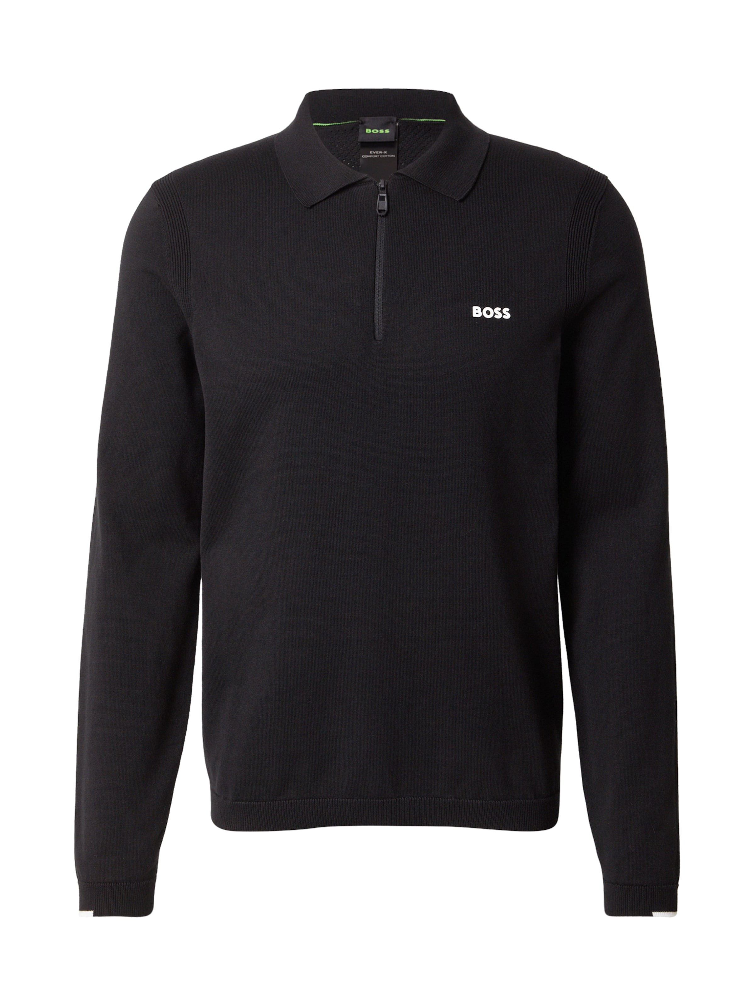 Pullover &#x27;Ever-X&#x27; di BOSS in nero: frontale