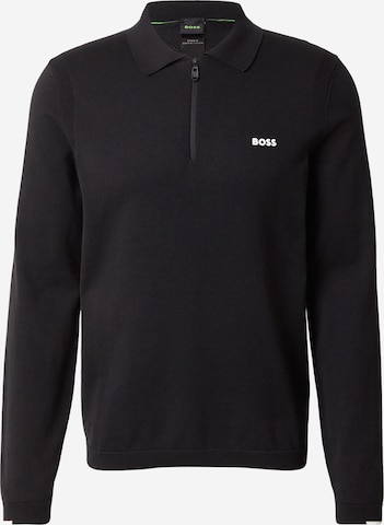 BOSS Sweter 'Ever-X' w kolorze czarny: przód