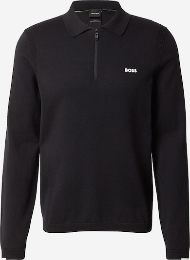 BOSS Neulepaita 'Ever-X' värissä musta / valkoinen, Tuotenäkymä