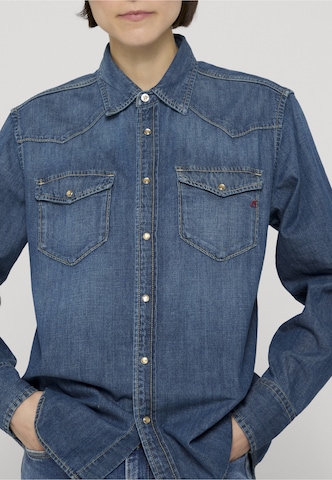 REPLAY Blouse in Blauw