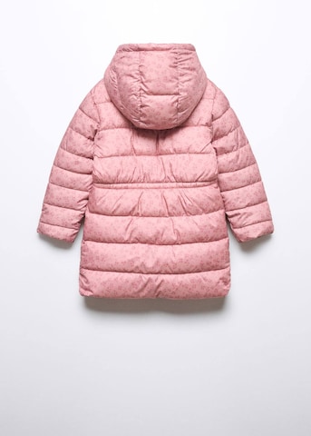 MANGO KIDS Zimná bunda 'Alilong' - ružová
