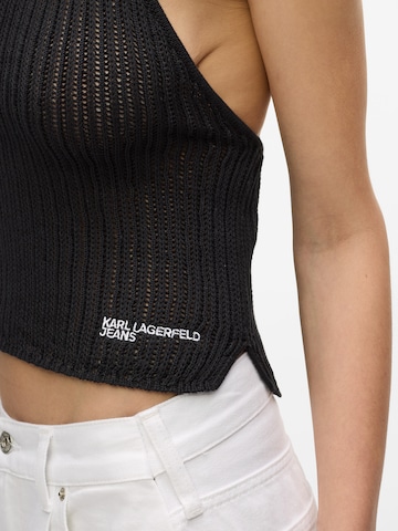 Tops en tricot KARL LAGERFELD JEANS en noir