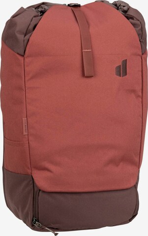DEUTER Backpack in Red: front