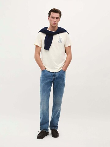 Scalpers Shirt 'Sound' in Beige