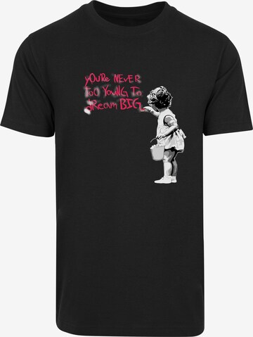 T-Shirt 'Dream Big' Merchcode en noir : devant