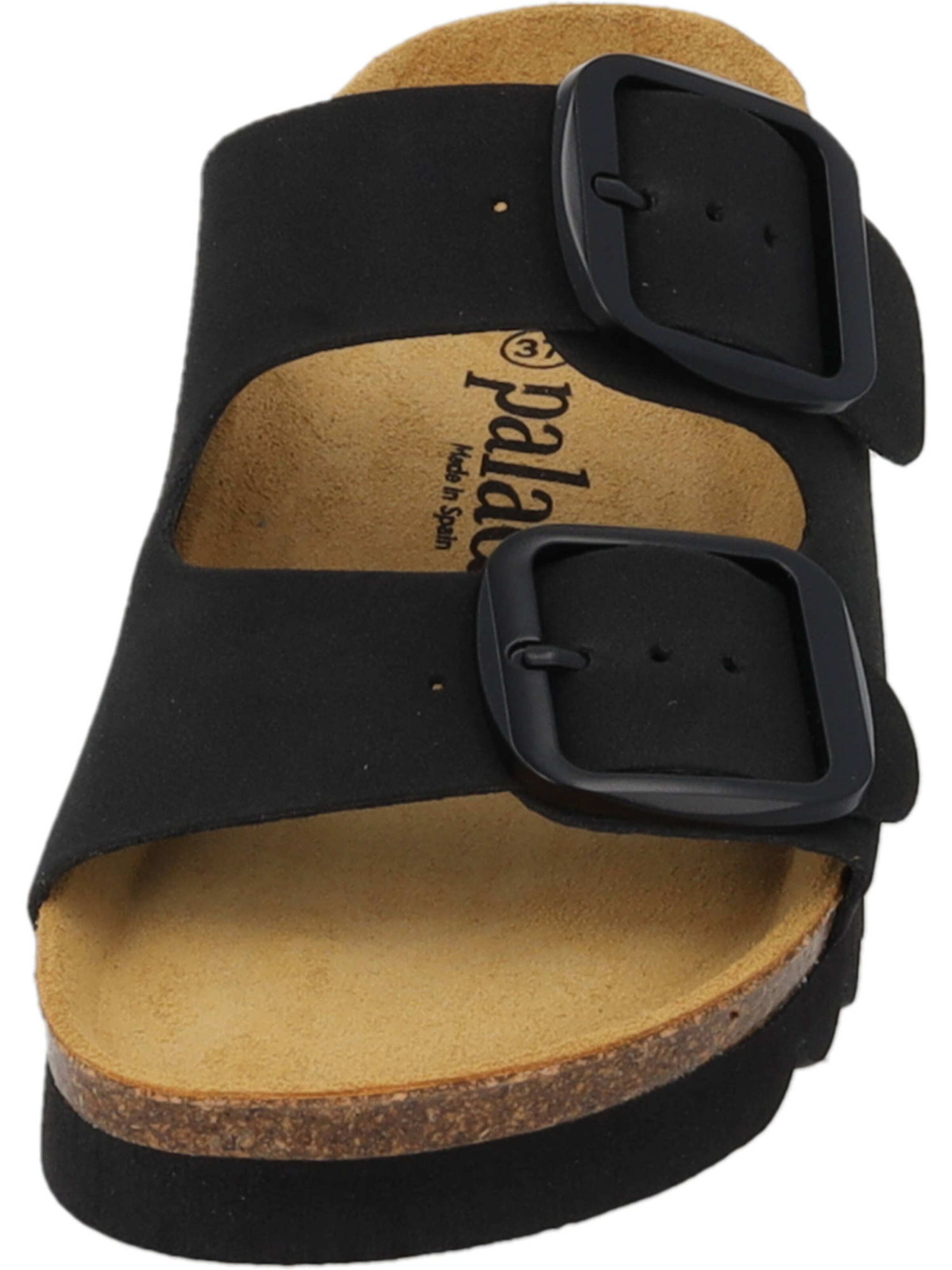 Palado Pantolette 'Korfu' in Schwarz