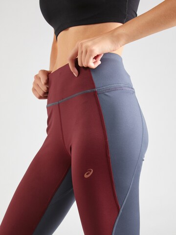 Skinny Pantalon de sport 'NAGINO' ASICS en bleu