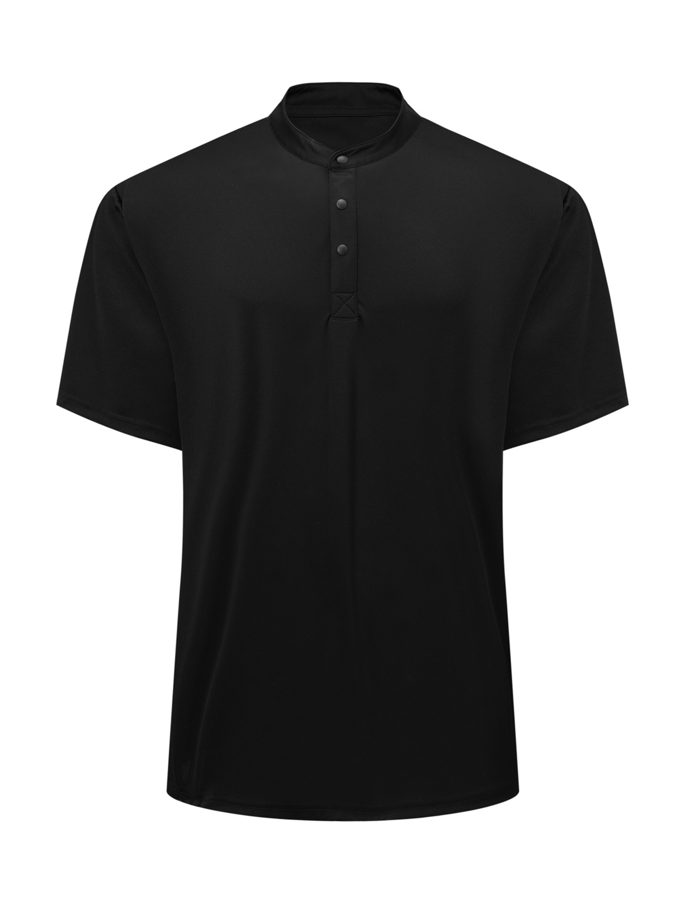 YOUTHUP Shirt 'Leibfrei' in Black: front
