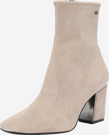 DKNY Booties 'CAVALE' in Brown: front