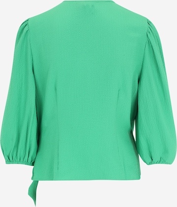 Vero Moda Petite Bluza 'PEPPER AYA' | zelena barva