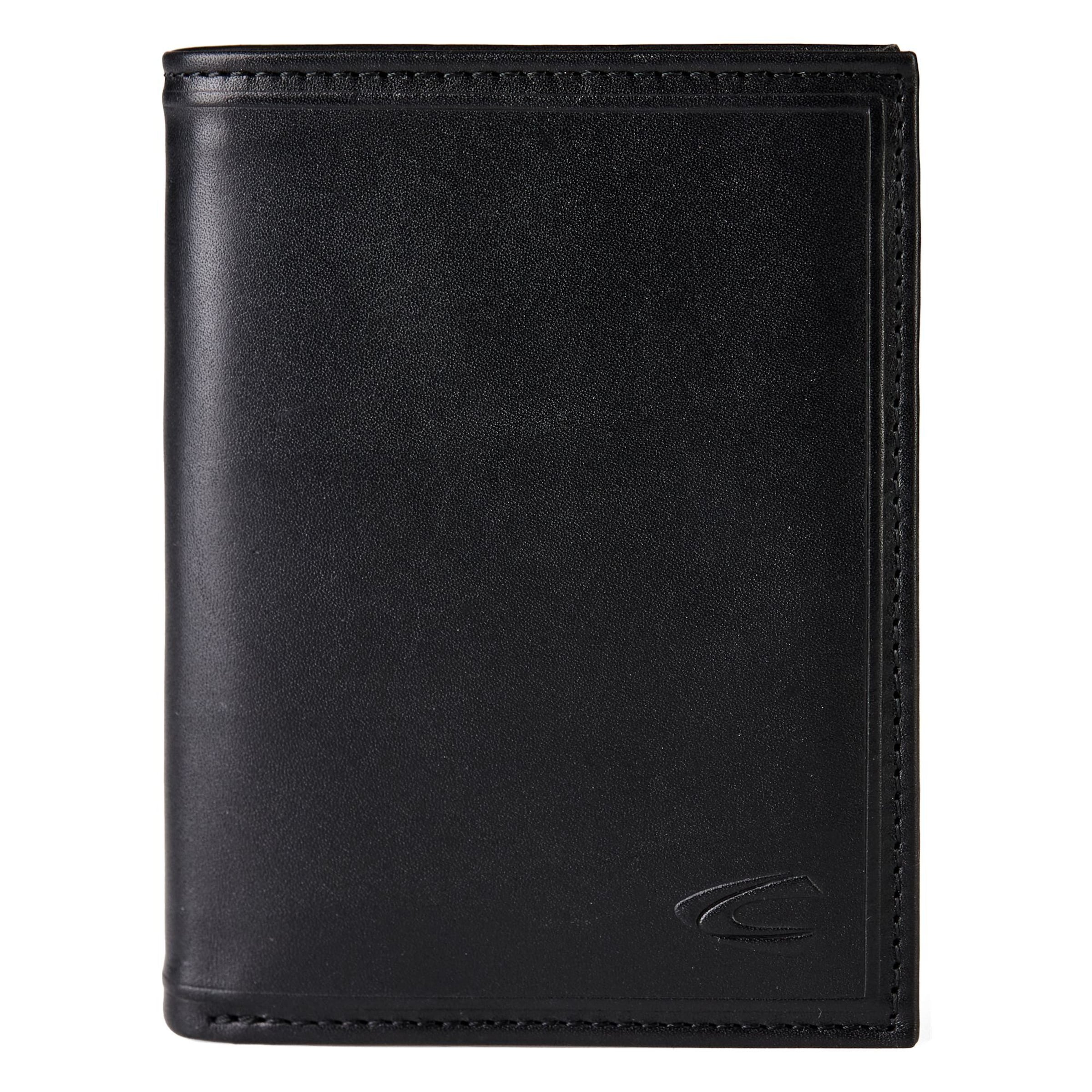 CAMEL ACTIVE Portemonnee 'Wood' in Zwart: voorkant