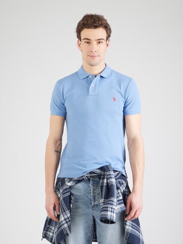 Regular fit Maglietta di Polo Ralph Lauren in blu: frontale