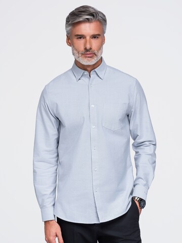 Ombre - Ajuste regular Camisa en azul