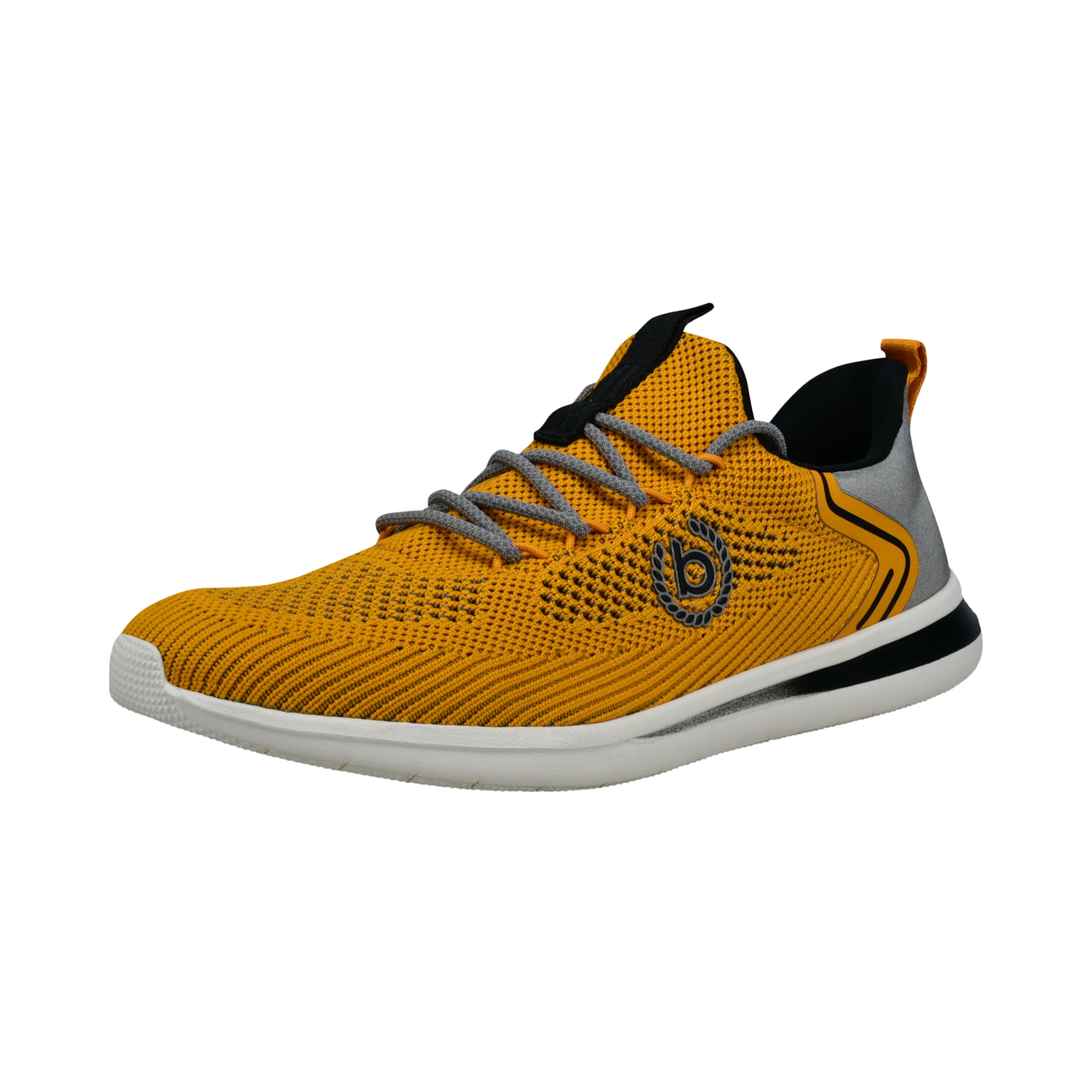 bugatti Sneakers in Saffron / Grey / Black, Item view