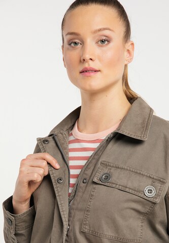 DreiMaster Vintage Демисезонная куртка в Серый