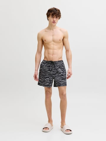 JACK & JONES Zwemshorts 'Maui' in Zwart