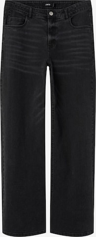 juoda LMTD Plačios klešnės Džinsai 'NLFBLI': priekis